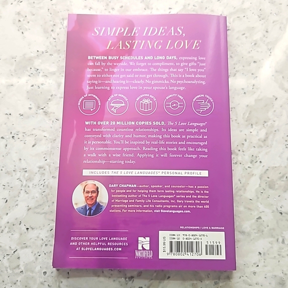 The 5 Love Languages The Secret to Love That Lasts Book by Gary Chapman - Picture 2 of 3